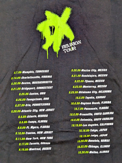 D-GENERATION X "REUNION TOUR" T-shirt (WWE (2002) / Black)