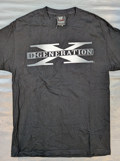 D-GENERATION X "TWO WORDS SUCK IT" T-shirt (WWE (2002) / Black)