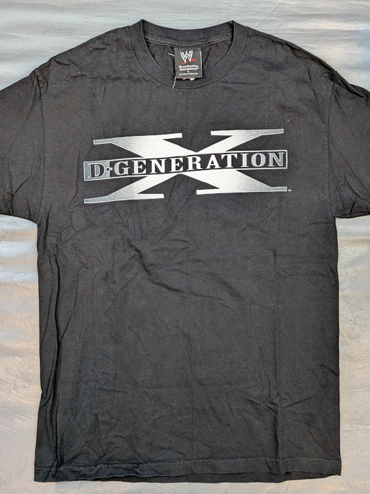 D-GENERATION X "TWO WORDS SUCK IT" T-shirt (WWE (2002) / Black)