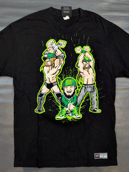 D-GENERATION X「DX ARMY」イラストTシャツ①(WWE(2008) / ブラック)