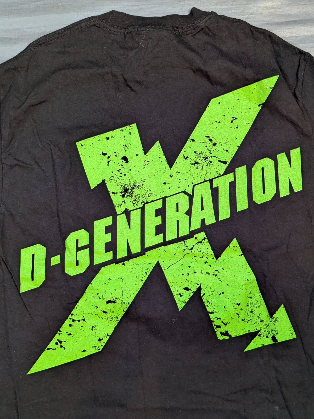 D-GENERATION X イラストTシャツ①(WWE(2007) / ブラック)