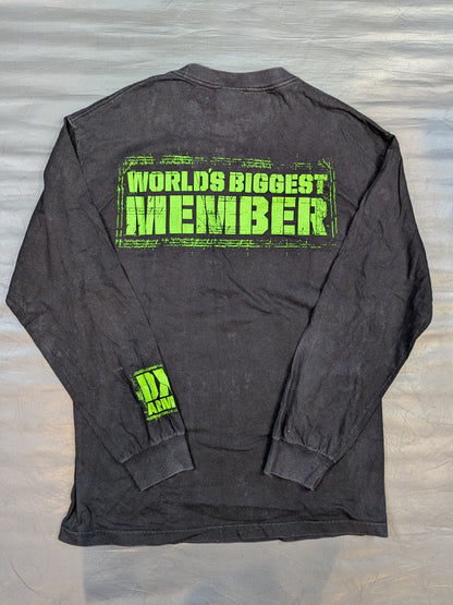 D-GENERATION X "DX ARMY" Illustrated Sleeve T-Shirt (WWE (2008) / Black)