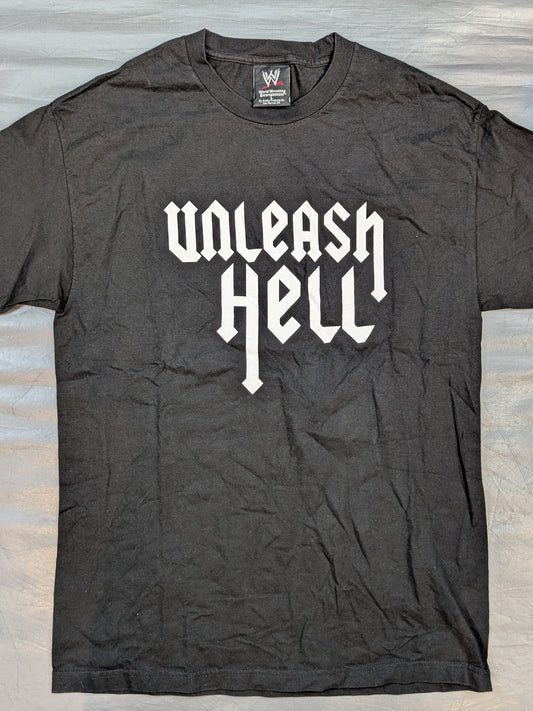 Stone Cold Steve Austin "Unleash Hell" T-shirt (WWE (2005) / Black)