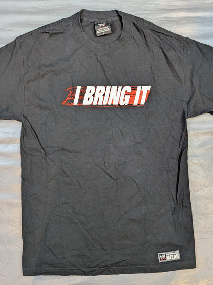 ザ・ロック「I BRING IT」Tシャツ(WWE(2010) / ブラック)