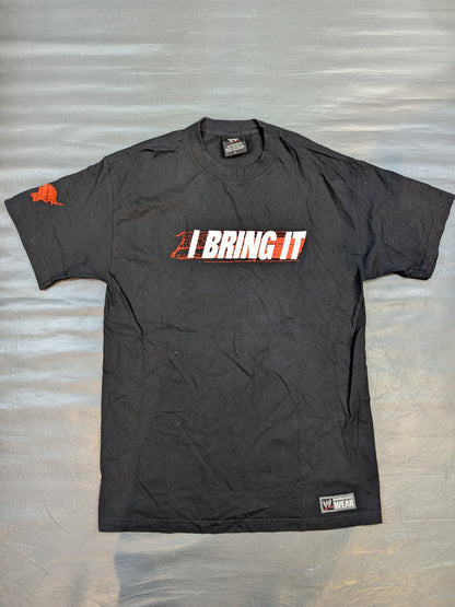 ザ・ロック「I BRING IT」Tシャツ(WWE(2010) / ブラック)