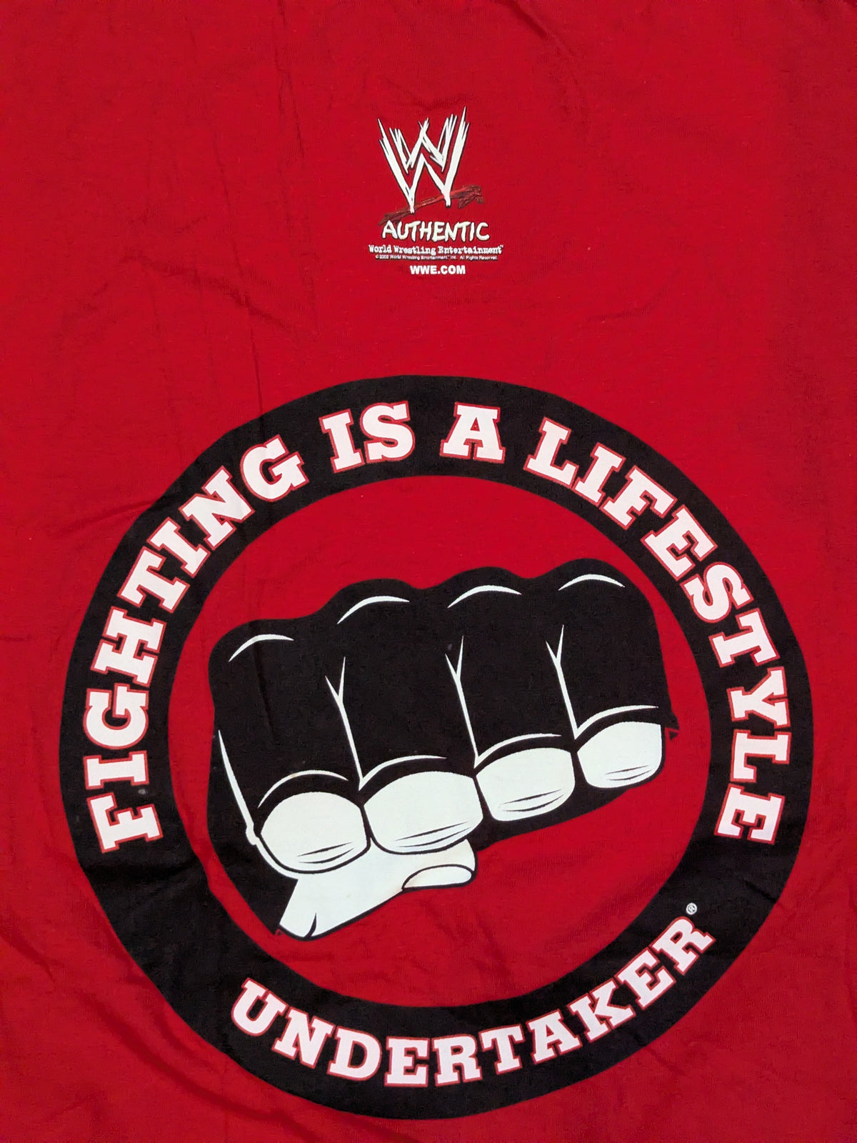 アンダーテイカー「BIG EVIL」Tシャツ(WWE(2002) / ブラック)