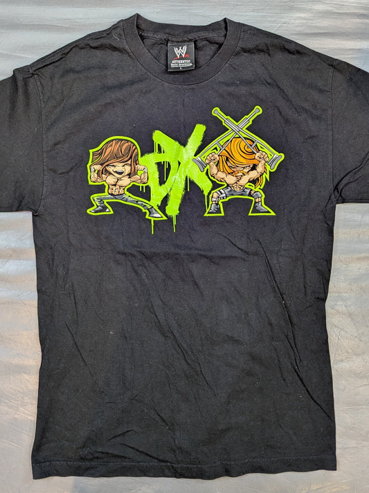 D-GENERATION X Illustration T-Shirt (2) (WWE (2007) / Black)