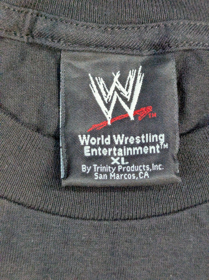 WrestleMania 21 Picture T-Shirt (WWE (2005) / Black)