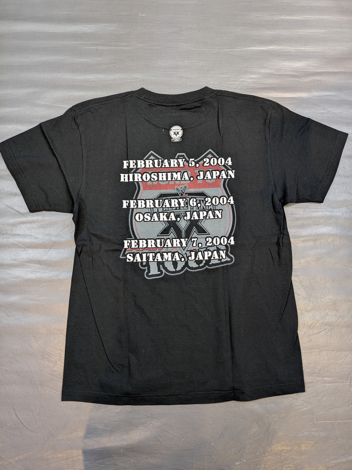 WWE ROAD TO WRESTLEMANIA 20 ピクチャーTシャツ(WWE(2004) / ブラック)
