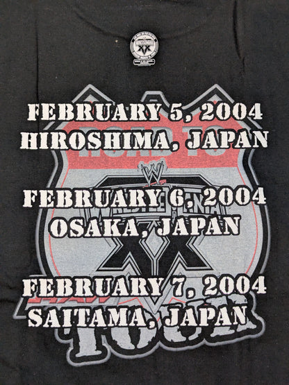 WWE ROAD TO WRESTLEMANIA 20 ピクチャーTシャツ(WWE(2004) / ブラック)
