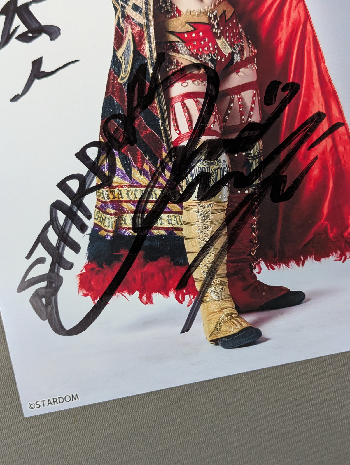 Utami Hayashishita  hand signed autograph  Stardom Pro-Photo  (B-1)