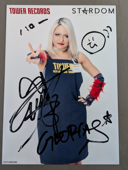 スターダム×TOWER RECORDS ジュリア ポートレート 2023