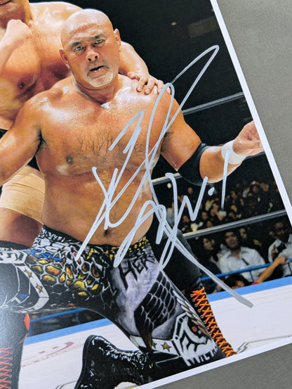 ★ALL TOGETHER★ Muto Keiji & Kenta Kobashi  2 hand signed autographs Pro-Photo 