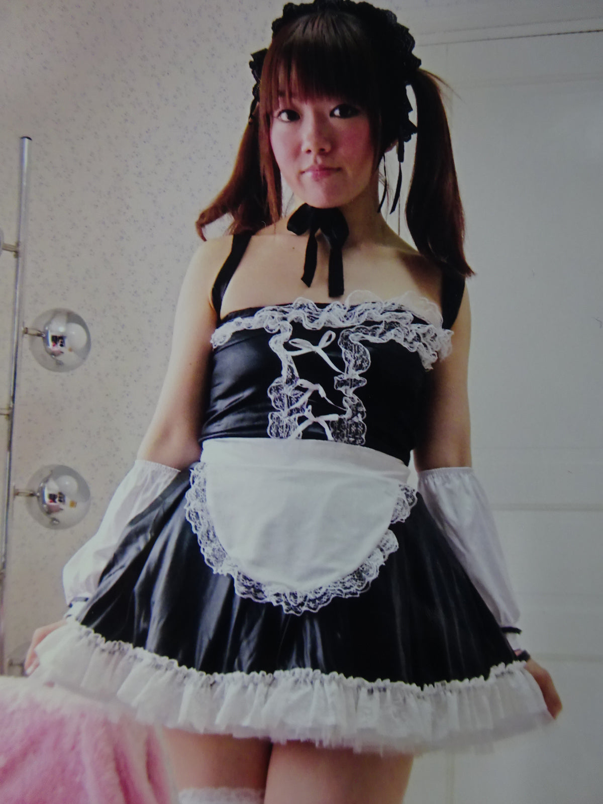 ★ Miyako Matsumoto worn by him maid costume ★