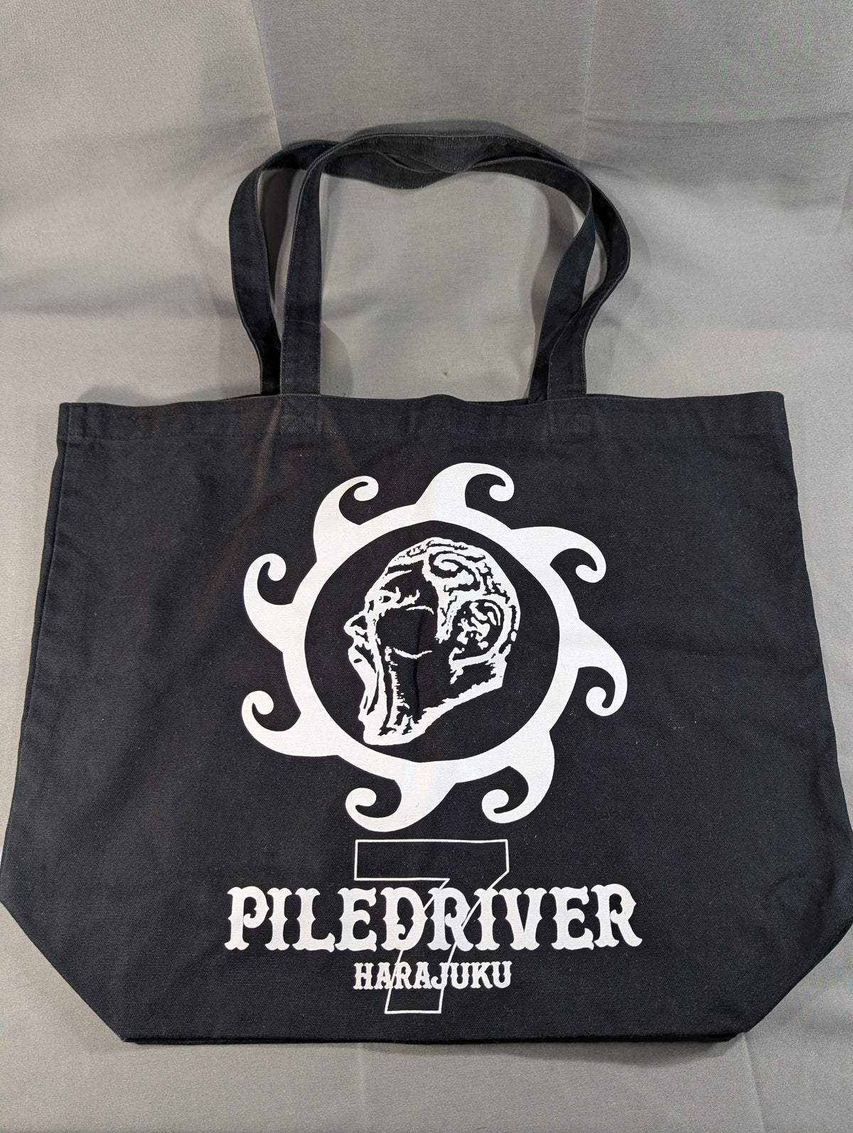 ★ Piledriver Harajuku ★ Minoru Suzuki "7" Tote Bag