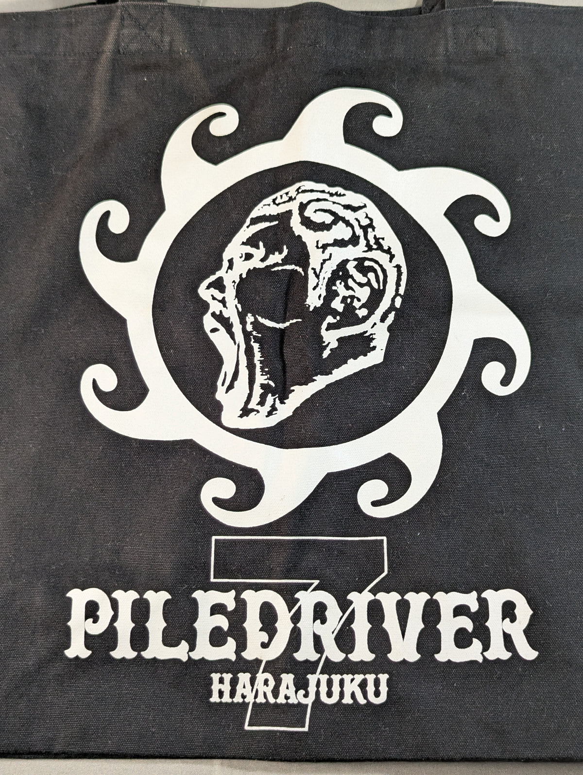 ★ Piledriver Harajuku ★ Minoru Suzuki "7" Tote Bag