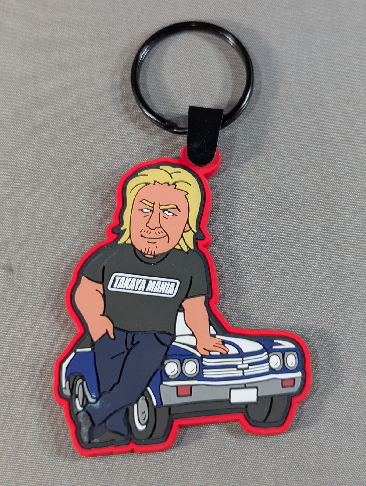 Yoshihiro Takayama "TAKAYAMANIA" Rubber Keychain (2)
