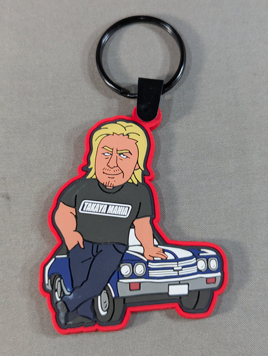 Yoshihiro Takayama "TAKAYAMANIA" Rubber Keychain (2)