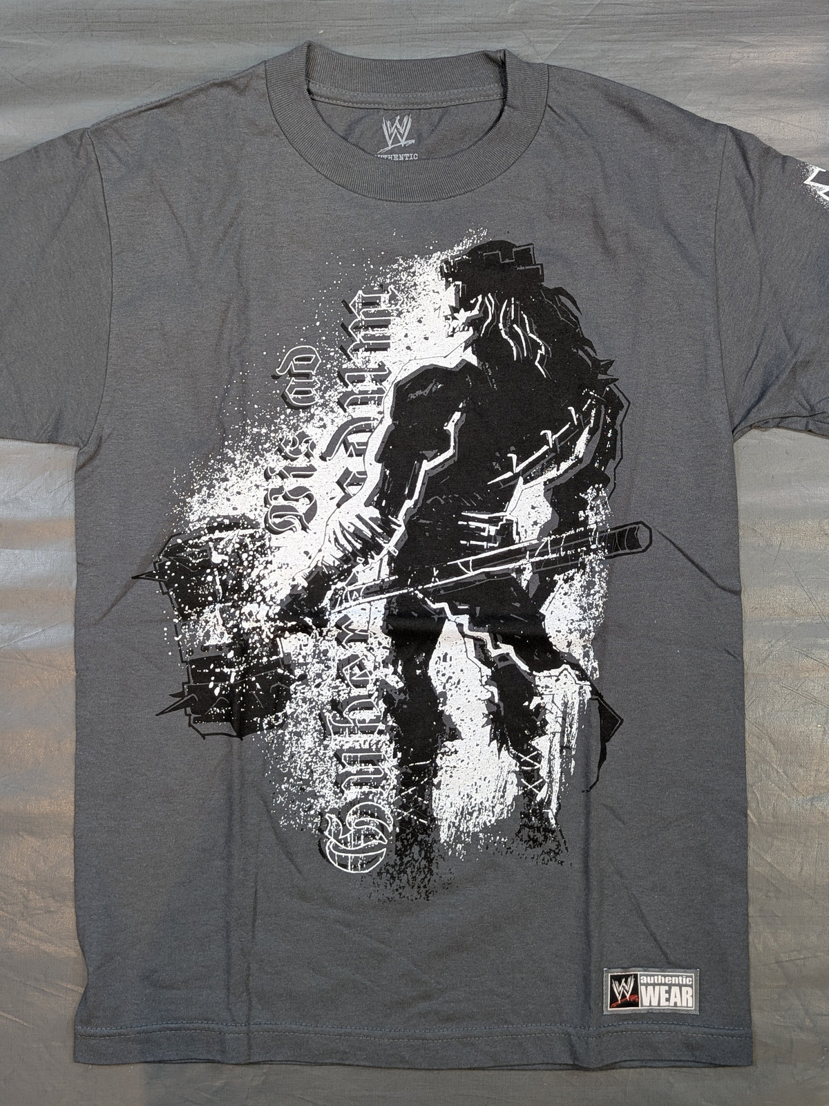 トリプルH スカルグラフィックTシャツ(WWE(2011) / グレー)
