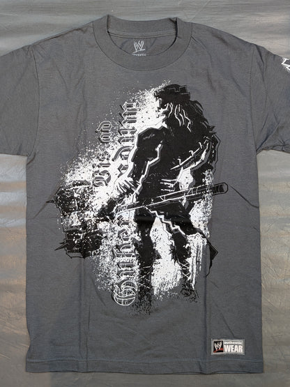 トリプルH スカルグラフィックTシャツ(WWE(2011) / グレー)