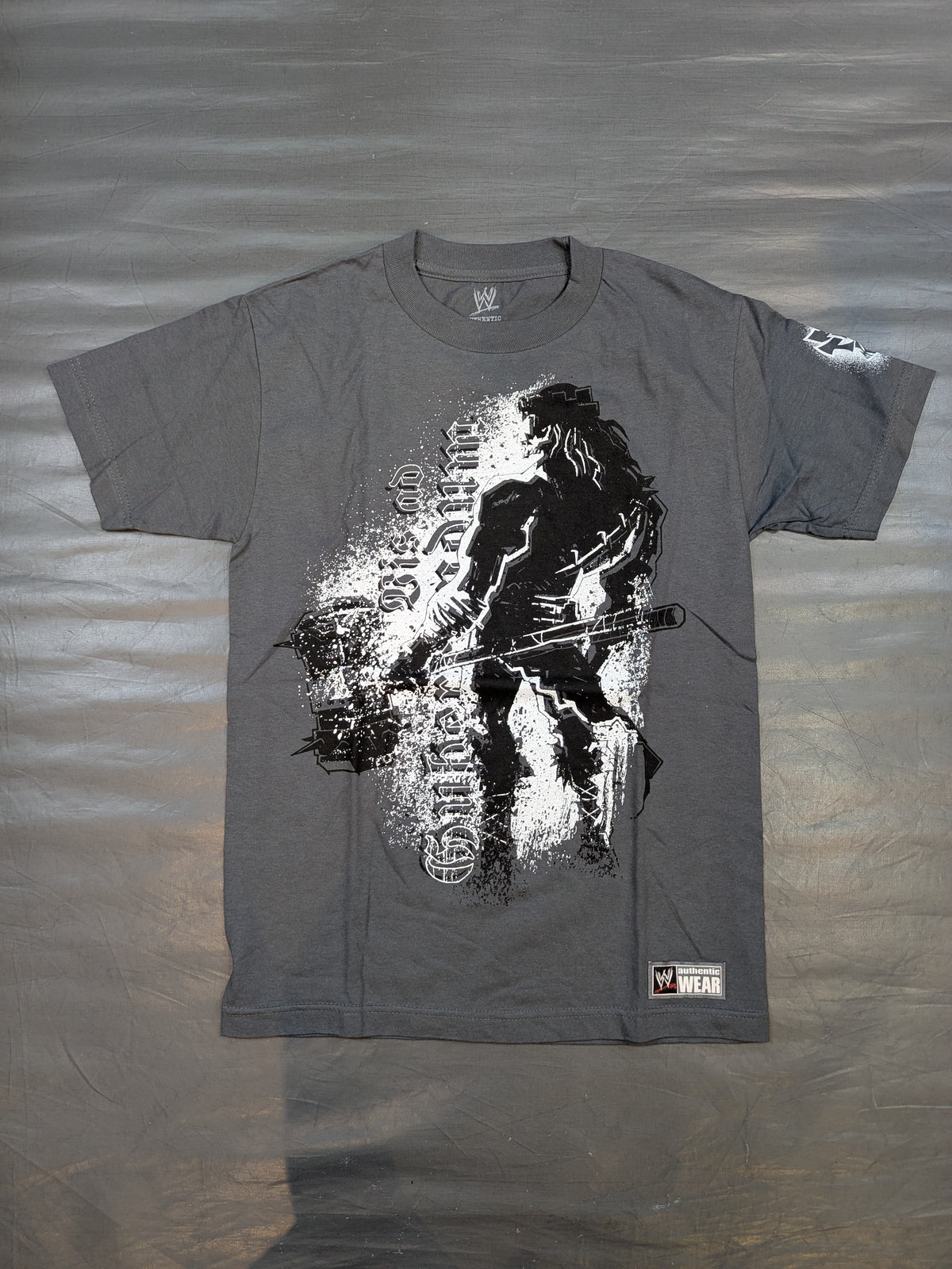 トリプルH スカルグラフィックTシャツ(WWE(2011) / グレー)