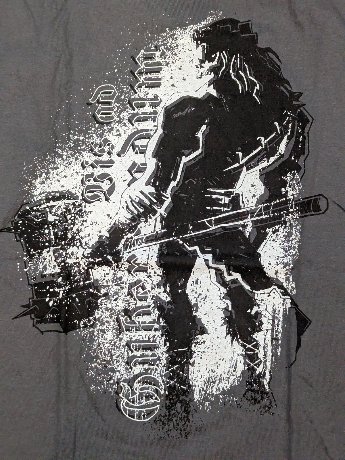 トリプルH スカルグラフィックTシャツ(WWE(2011) / グレー)