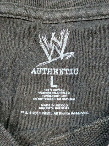ザ・ロック「TEAM BRING IT SOLDIER」ロングスリーブTシャツ(WWE(2011) / ブラック)