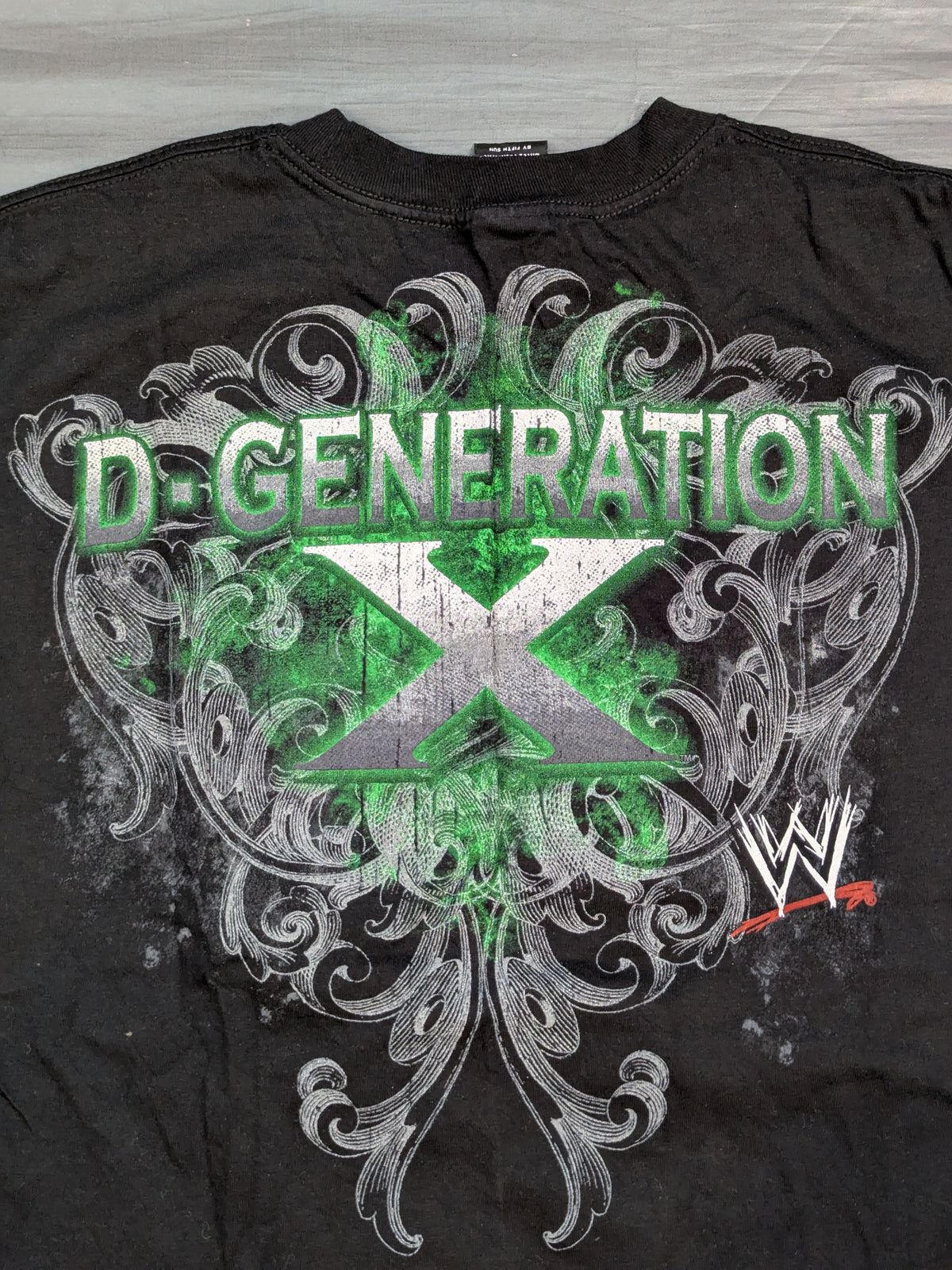 D-GENERATION X ピクチャーTシャツ①(WWE(2010) / ブラック)