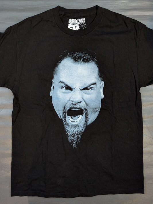 Jim Neidhart Picture T-Shirt (Black)