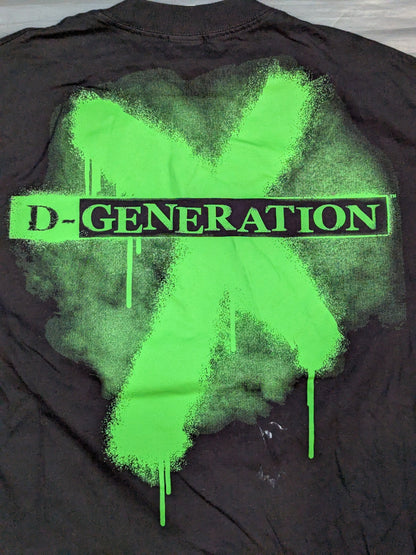 D-GENERATION X ピクチャーTシャツ③(WWE(2000s) / ブラック)