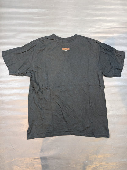 ストーン・コールド・スティーブ・オースチン「WHAT A HELL YOU LOOKING AT JACK ASS!!」Tシャツ(WWF(2000) / ブラック)