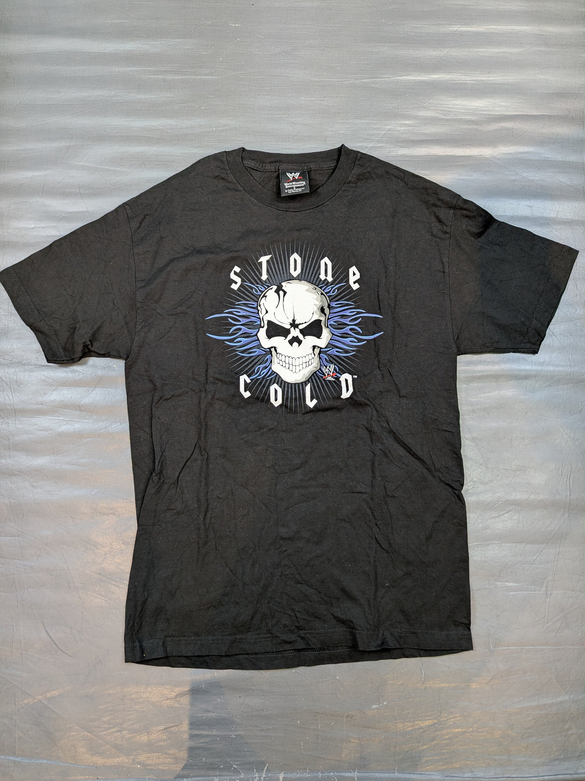 ストーン・コールド・スティーブ・オースチン ピクチャーTシャツ(WWE(2005) / ブラック)