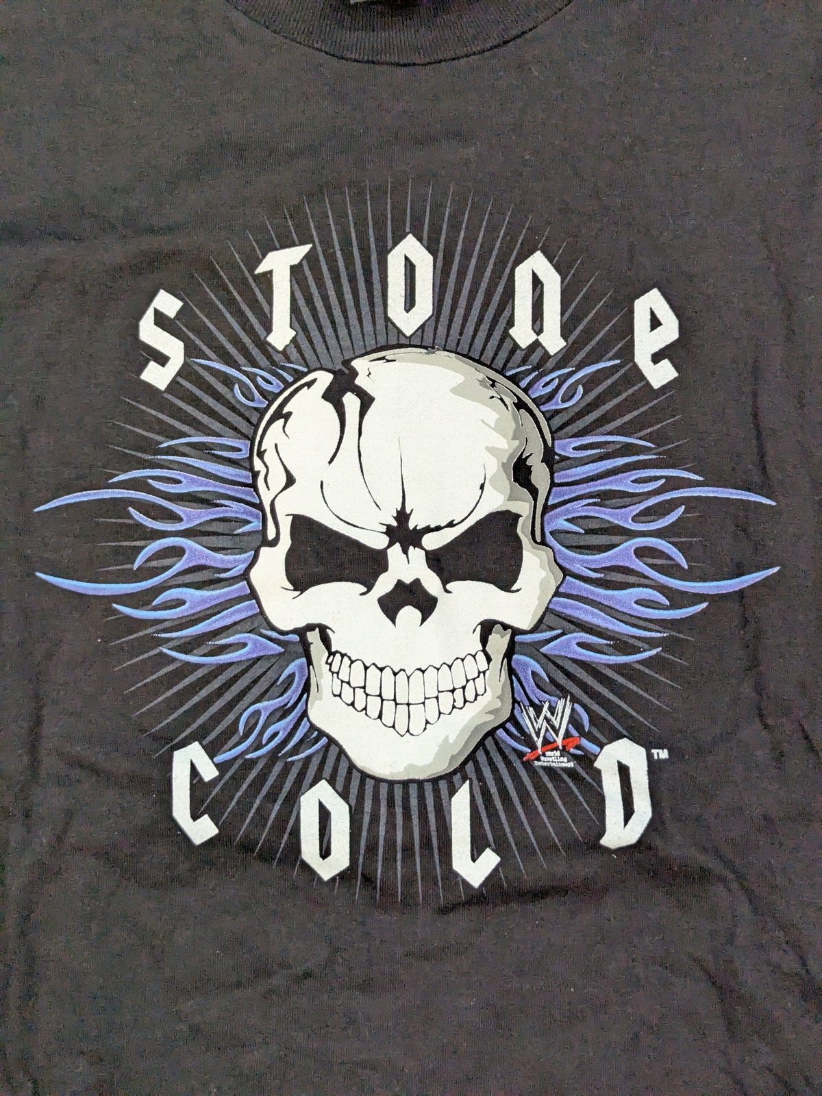 ストーン・コールド・スティーブ・オースチン ピクチャーTシャツ(WWE(2005) / ブラック)