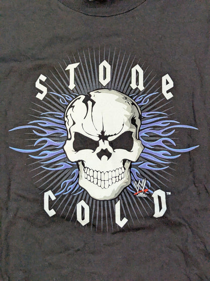 ストーン・コールド・スティーブ・オースチン ピクチャーTシャツ(WWE(2005) / ブラック)