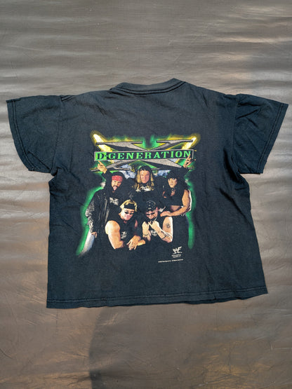 D-GENERATION X Picture T-Shirt (WWF (1998) / Black)