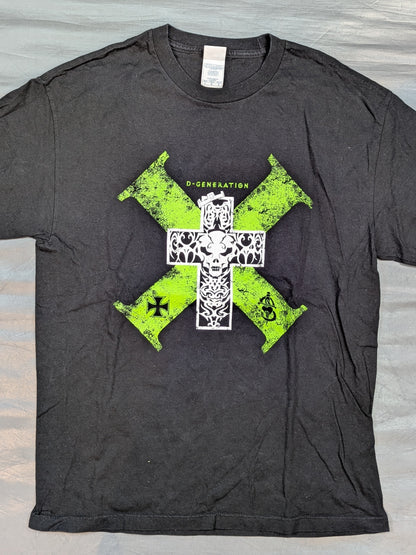 D-GENERATION X T-SHIRT (WWE (2000s) / Black)