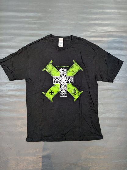 D-GENERATION X T-SHIRT (WWE (2000s) / Black)
