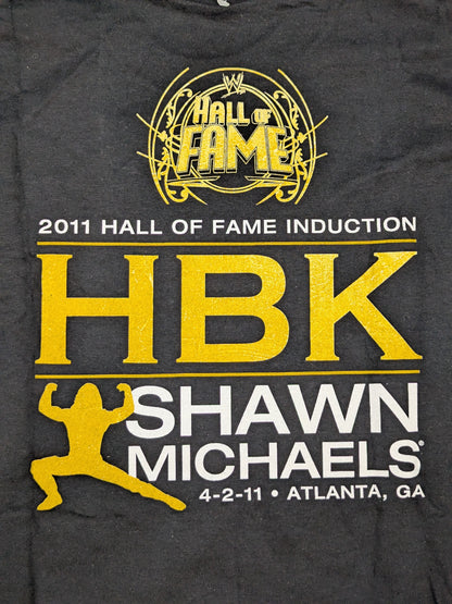 Sean Michaels 'HALL OF FAME' Picture T-Shirt (WWE (2011) / Black)