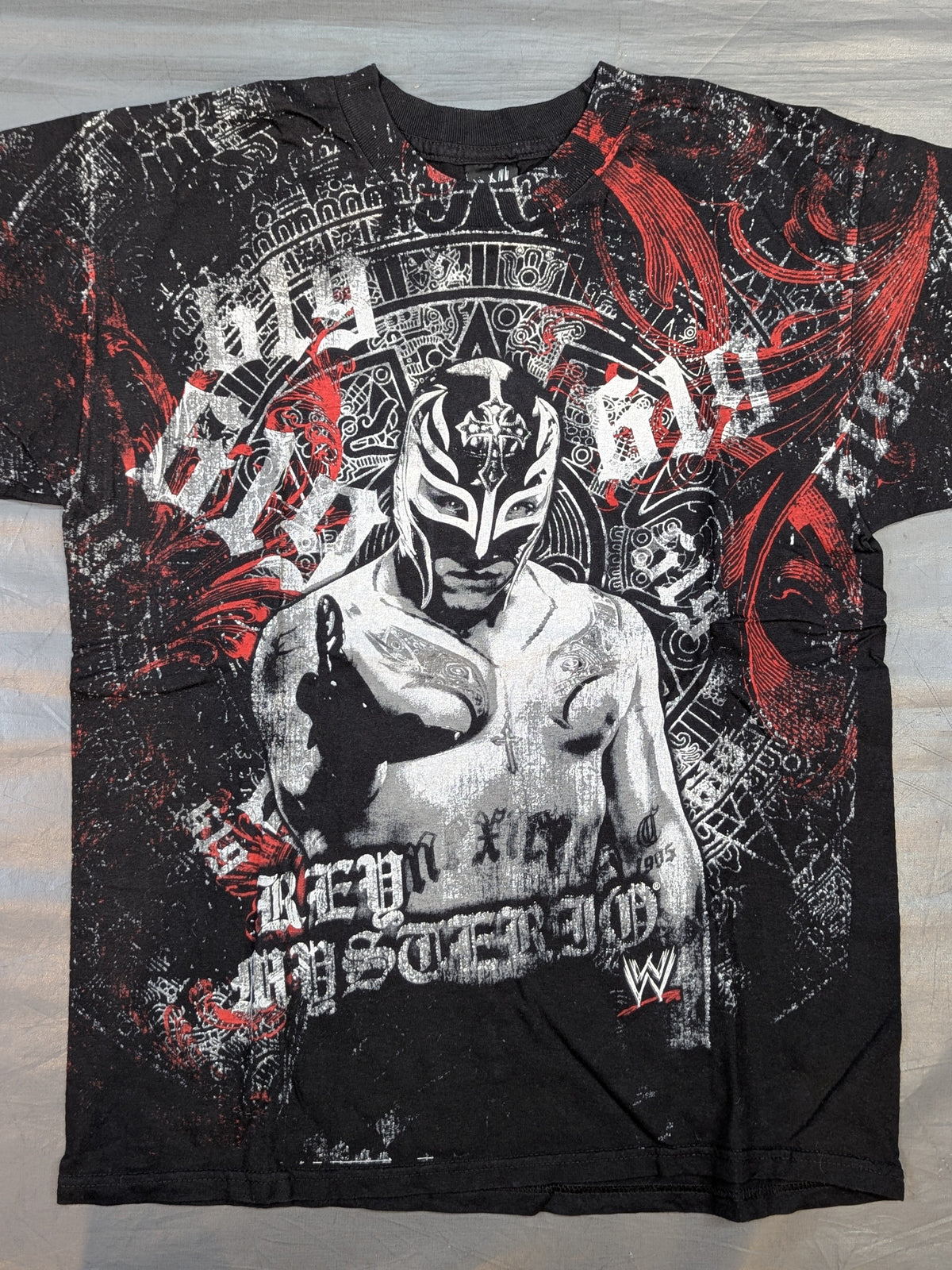 Rey Mysterio "619" Picture T-Shirt (WWE (2010s) / Black)