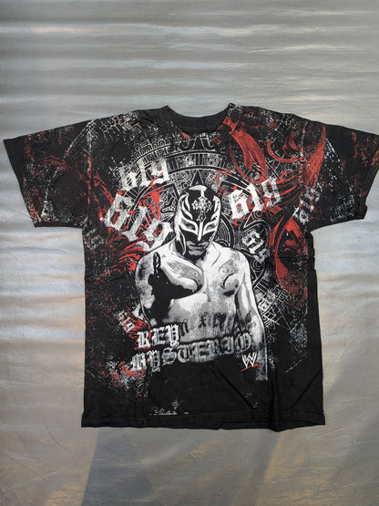 Rey Mysterio "619" Picture T-Shirt (WWE (2010s) / Black)