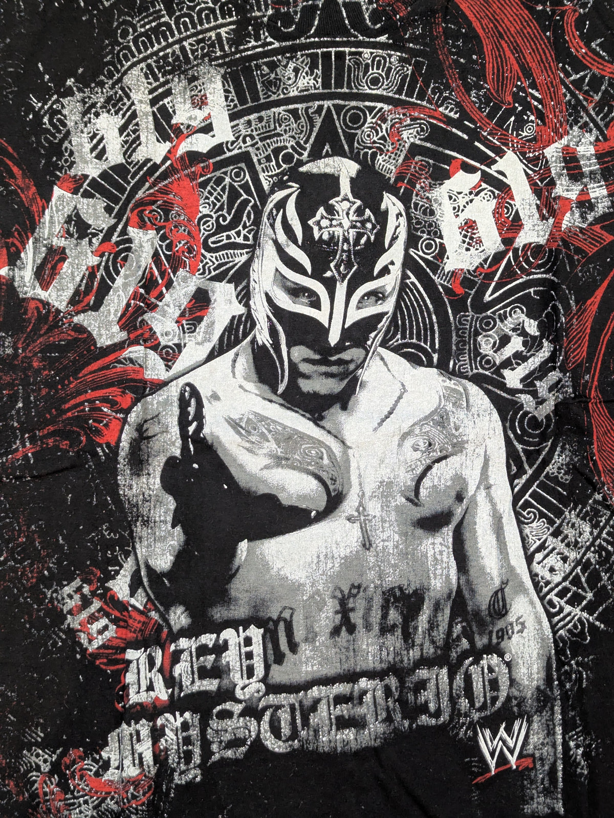Rey Mysterio "619" Picture T-Shirt (WWE (2010s) / Black)