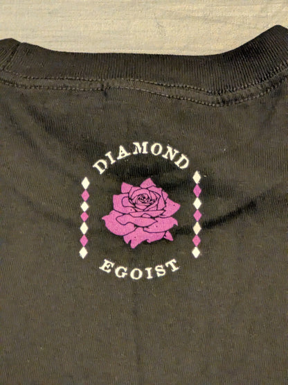 【hand signed autograph】 MICHIKO "DIAMOND EGOIST" T-Shirt (Black)