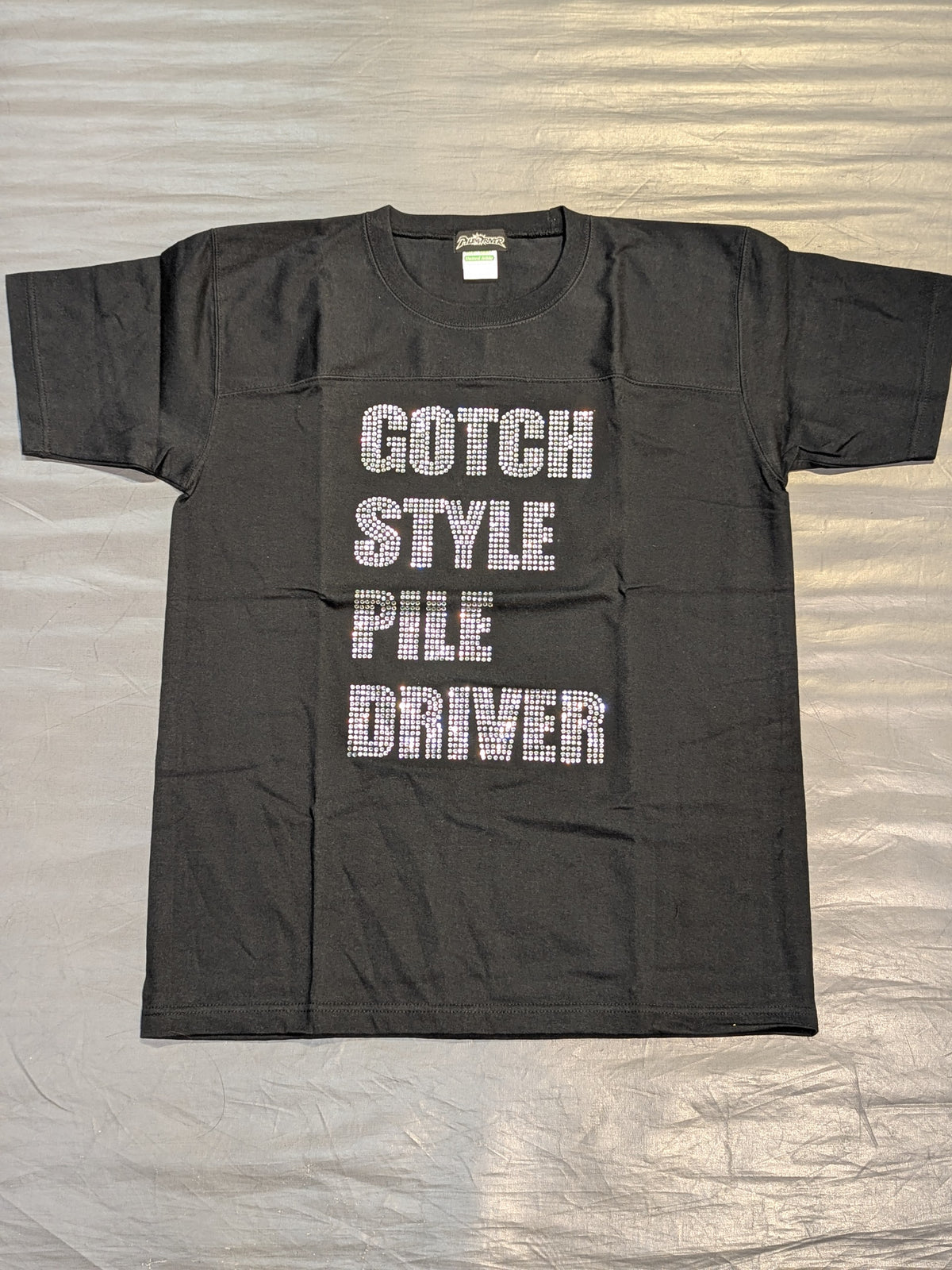 Minoru Suzuki 'GOTCH STYLE PILE DRIVER' T-Shirt (11) (Black)