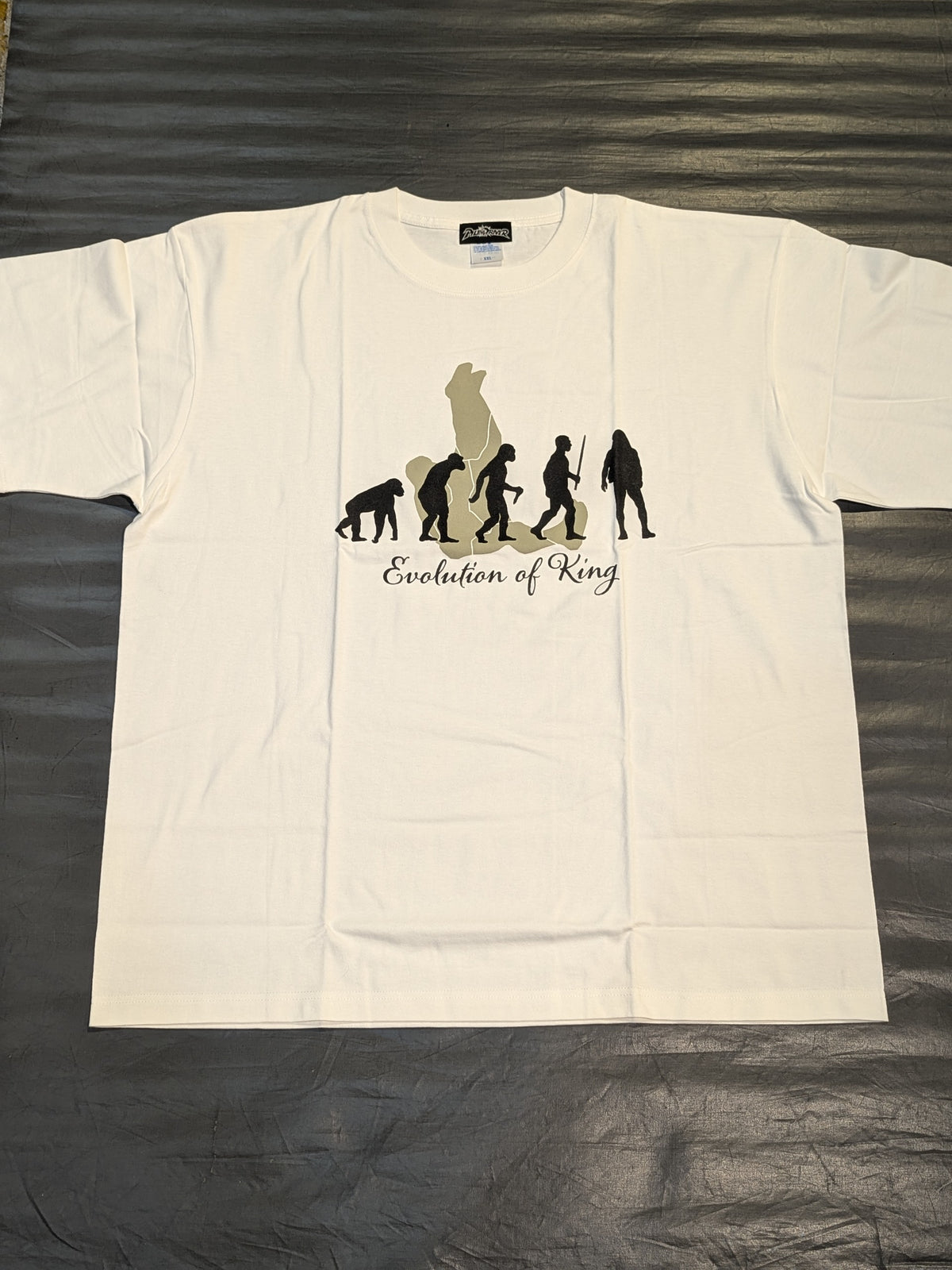 鈴木みのる「Evolution of KING」Tシャツ(ホワイト)