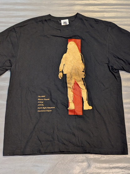 鈴木みのる「RED LINE」Tシャツ(ブラック)