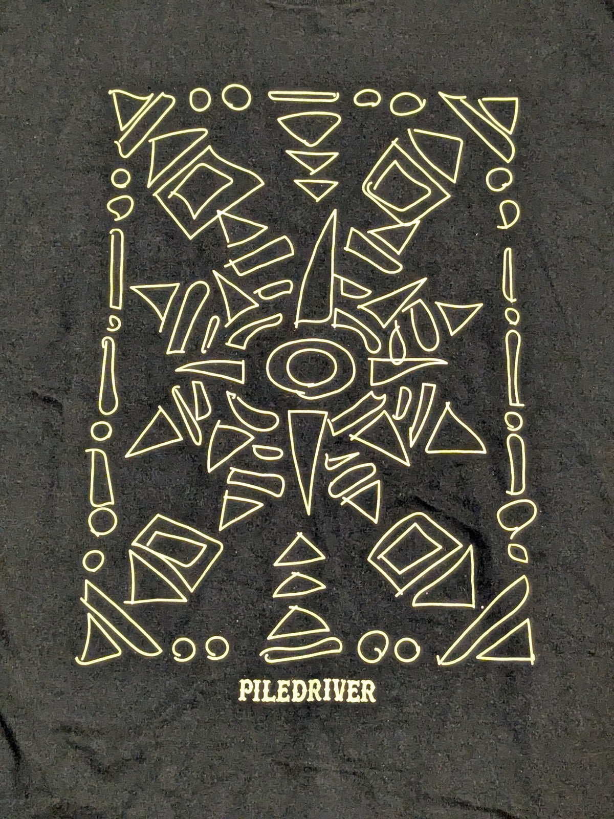 パイルドライバー原宿 Tシャツ①(ブラック)