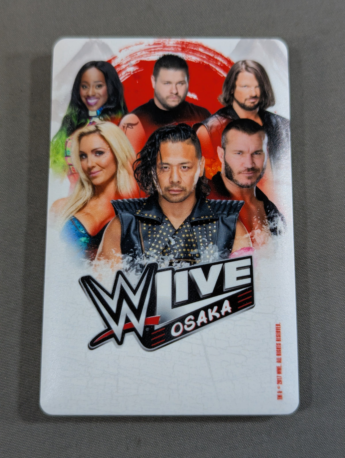 WWE LIVE OSAKA モバイルバッテリー