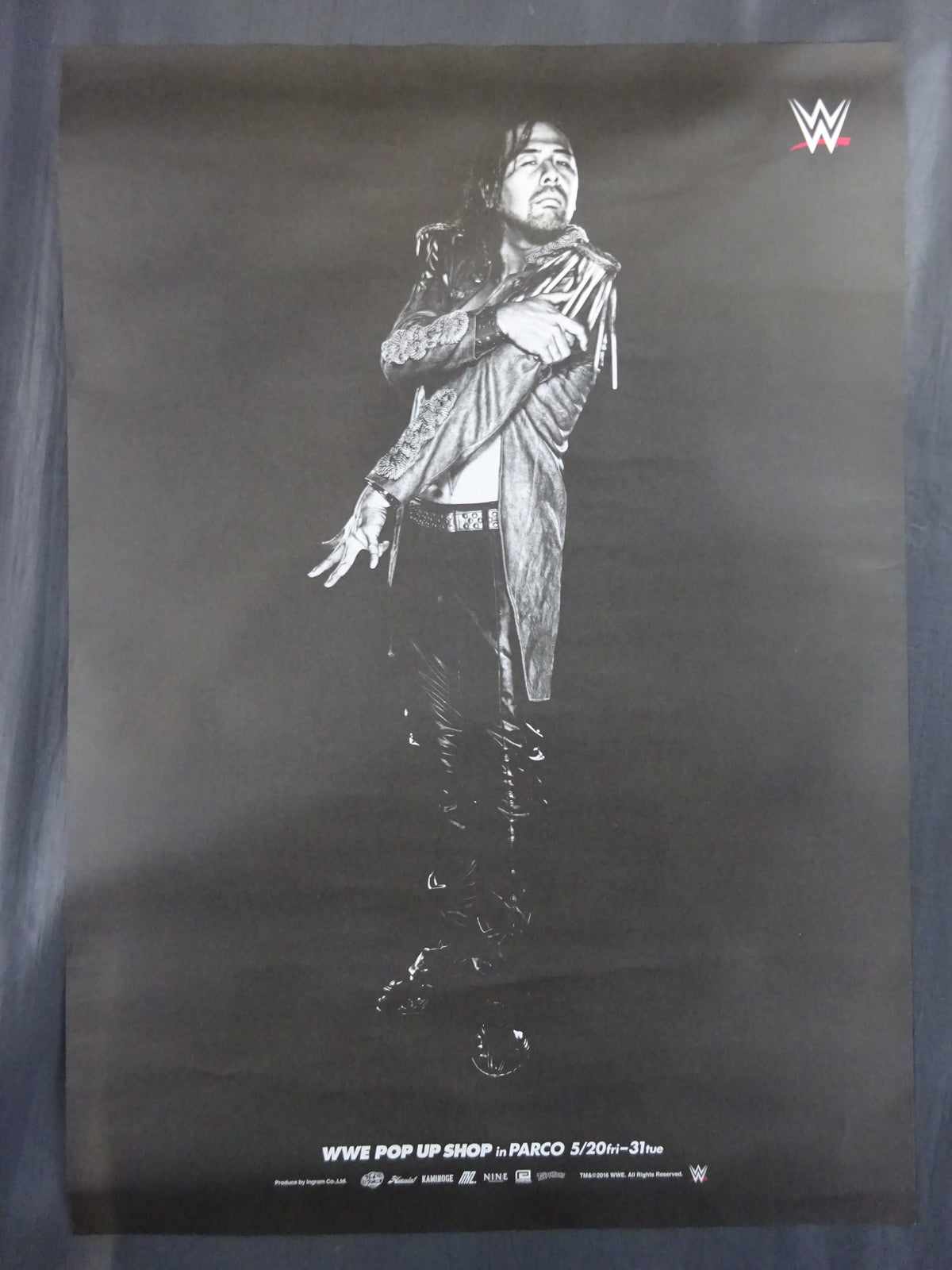 ★WWE ×Kichijoji PARCO★ Shinsuke Nakamura  Limited Original Poster