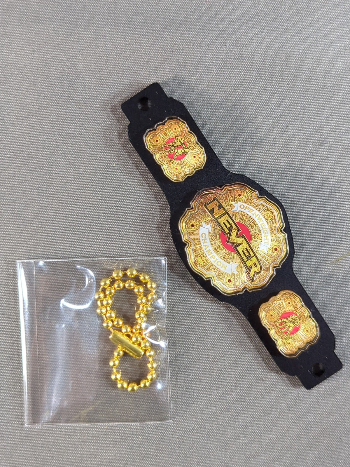 NEVER Openweight Belt Acrylic Ball Chain