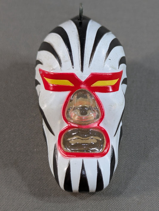 The Great Zebra Mask Keychain